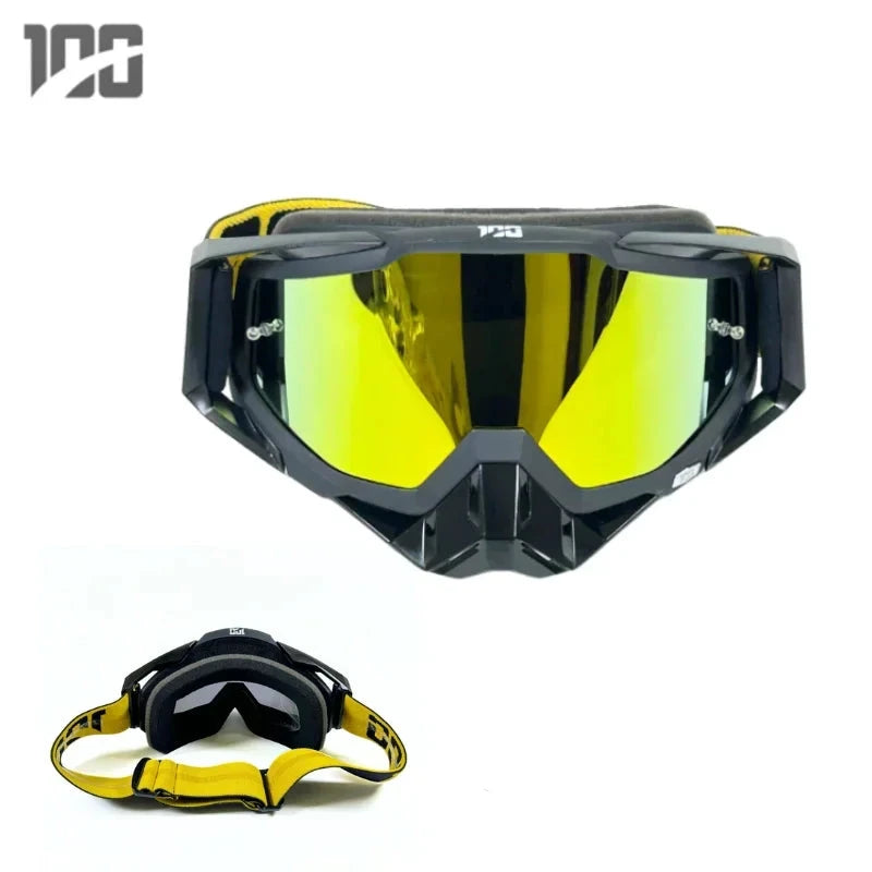 Lunettes de Motocross hommes femmes lunettes de Moto coupe-vent MX