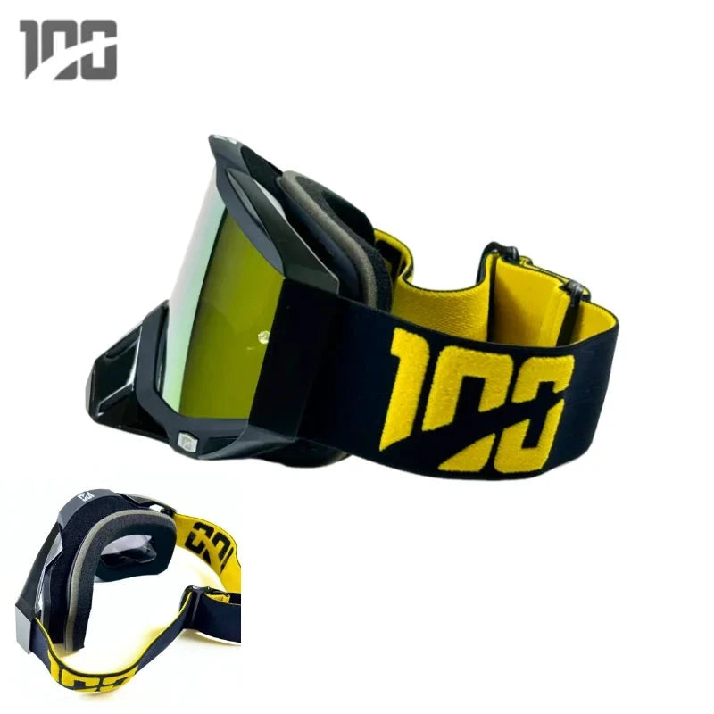 Lunettes de Motocross hommes femmes lunettes de Moto coupe-vent MX