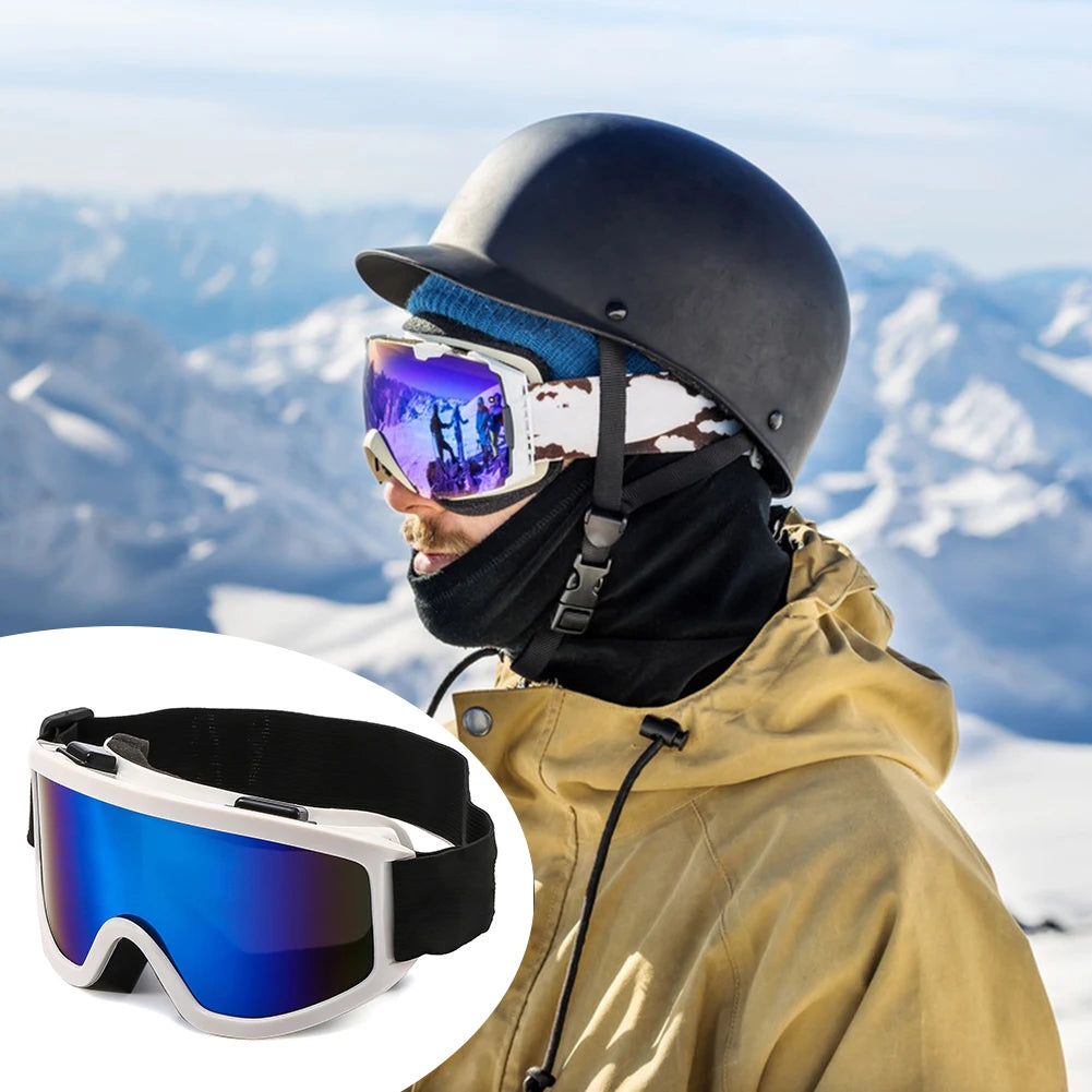 Lunettes de Ski/Snowboard colorées résistantes, lunettes de protection coupe-vent