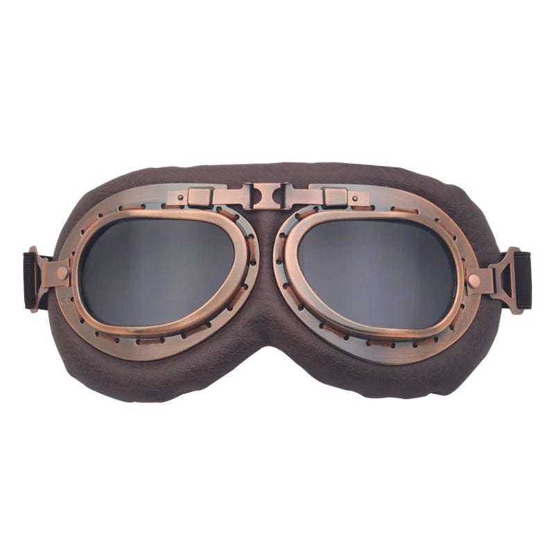 Lunettes rétro moteur Protection vent sable eau