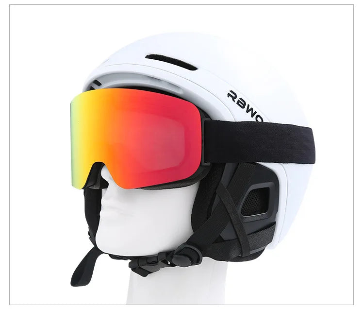 Lunettes Masque de ski UV 400 Protection Contre Neigee Double Anti-buée