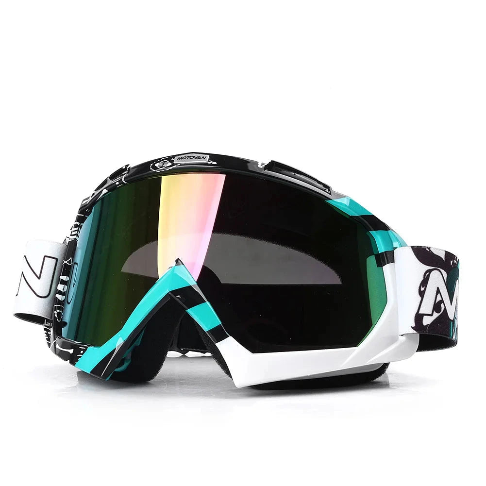 Lunettes de Motocross imperméables 18 variantes de couleur